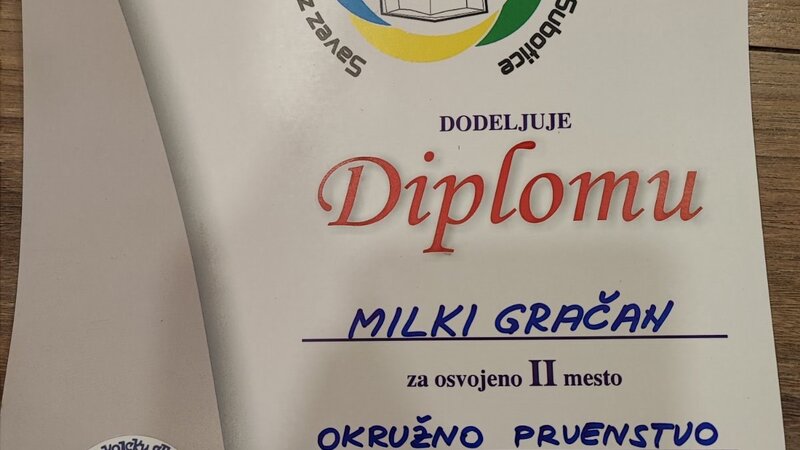 USPEH NA TAKMIČENJU IZ GIMNASTIKE